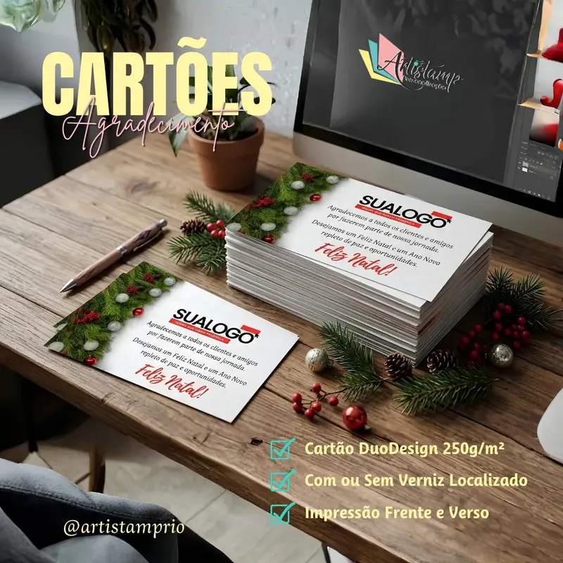 Cartão Postal 250g